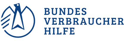 Bundeslogo der Bundesverbraucherhilfe mit Adler, 2021 bis 2024